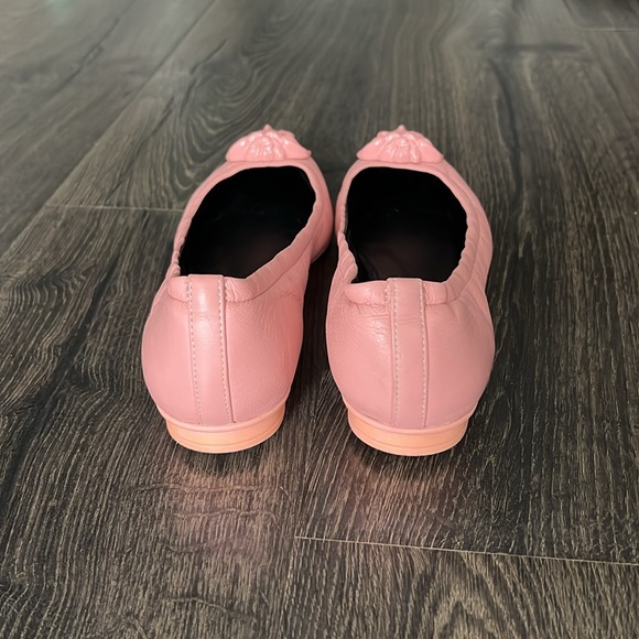 Versace Medusa head pink leather flats - Picture 11 of 14